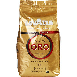 Кофе в зернах Lavazza Qualita Oro 100% арабика 1 кг