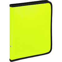 Папка-конверт на молнии Attache Neon A4 желтая 700 мкм
