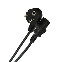Кабель VCOM евро (Schuko) - C13 1.8 метра (CE021-CU0.75-1.8M)
