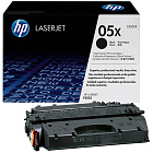 Картридж лазерный HP 05X CE505X черный оригинальный повышенной емкости Фото 1