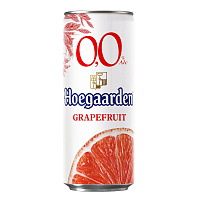 Пиво безалкогольное Hoegaarden светлое нефильтрованное со вкусом грейпфрута банка 0.33 л