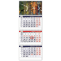 Календарь квартальный с бегунком 2023 г., 3 блока, 3 гребня, ОФИС, "Тонкости вкуса", HATBER, 3Кв3гр3_26665