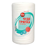 Салфетки хозяйственные в рулоне Bagi Чудо-тряпка Анти-Ворсинки вискоза 20x20 см 45 г/кв.м 180 листов