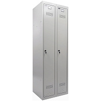 Шкаф для раздевалок модульный Практик ML-21-60 (ML-11-30+ML-01-30), 1830*600*500, 2 секции