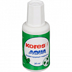 Корректирующая жидкость (штрих) Kores Aqua водная 20 мл Фото 0