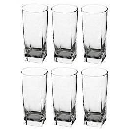 Набор стаканов (коллинз) Luminarc Sterling стеклянные высокие 330 мл (6 штук в упаковке)
