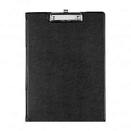 Папка-планшет с зажимом и крышкой Bantex A4 черная