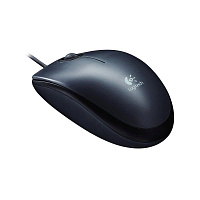 Мышь проводная Logitech M100 черная (910-005003)