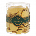 Шоколад порционный Монеты в банке Рубль (120 штук по 6 г) Фото 1