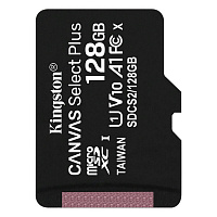 Карта памяти 128 ГБ microSDXC Kingston Canvas Select Plus Class 10 UHS-I (SDCS2/128GBSP)