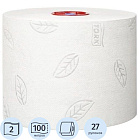 Бумага туалетная в рулонах Tork 127530 Mid-size Advanced 2-слойная 27 рулонов по 100 метров Фото 0