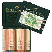 Карандаши пастельныеFaber-Castell Pitt 24 цвета (металлическая коробка)