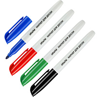 Набор маркеров для белых досок Attache Economy 4 цвета (толщина линии 1-3 мм) круглый наконечник