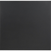 Доска меловая 50х50 см черная грифельная краска без рамы Комус