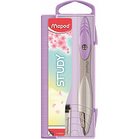 Готовальня Maped 194510 Study Collector Pastel 120 мм (с запасным грифелем)