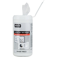 Салфетки влажные Attache Selection Smart Price для маркерных досок (130x130 мм, 100 штук в упаковке)
