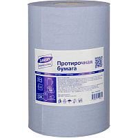 Протирочная бумага Luscan Professional голубая (130 метров в рулоне)