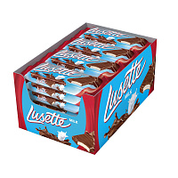 Вафли Lusette с молочно-кремовой начинкой 30 г (28 штук в упаковке)