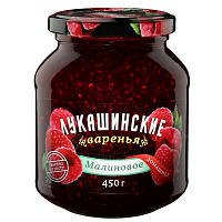 Варенье Лукашинские малина 450 г