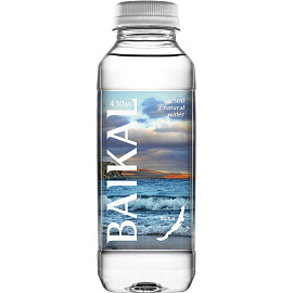 Вода питьевая Байкальская глубинная Baikal 430 негазированная 0.45 л (12 штук в упаковке)