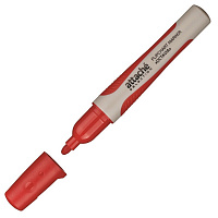 Маркер для бумаги для флипчартов Attache Selection Octavia красный (толщина линии 2-3 мм) круглый наконечник
