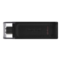 Флеш-память USB 3.2 Gen1 64 Гб Kingston DataTraveler 70 (DT70/64GB)