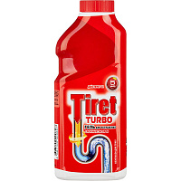 Средство для прочистки труб Tiret Turbo гель 500 мл