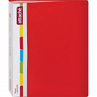 Папка файловая на 60 файлов Attache A4 17 мм красная (толщина обложки 0.7 мм)