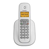 Радиотелефон teXet TX-D4505A белый/серый