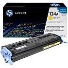 Картридж лазерный HP 124A Q6002A желтый оригинальный