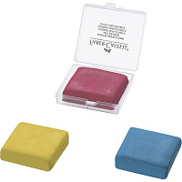 Ластик-клячка художественный FABER-CASTELL, 40х35х10 мм, цветной ассорти, 127321