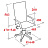 Кресло для руководителя Easy Chair 702 T NET черное (сетка, металл) Фото 0