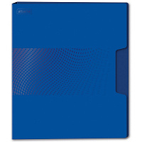 Скоросшиватель пластиковый с пружинным механизмом Attache Digital А4+ до 120 листов синий (толщина обложки 0.45 мм)