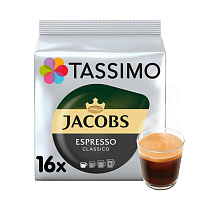 Кофе в капсулах для кофемашин Tassimo Espresso (16 штук в упаковке)