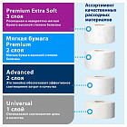 Диспенсер для туалетной бумаги в мини-рулонах Tork Elevation Т2 555000 пластиковый белый Фото 4