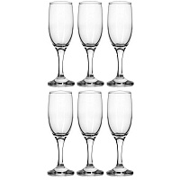 Набор бокалов для шампанского Pasabahce Бистро 190 мл (6 штук в упаковке)
