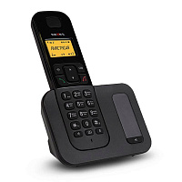 Телефон беспроводной teXet TX-D6605А, АОН, 20 номеров, черный