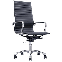 Кресло для руководителя Easy Chair 705 TPU черное (искусственная кожа, металл) фото Кресло для руководителя Easy Chair 705 TPU черное (искусственная кожа, металл)