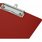 Папка-планшет с зажимом и крышкой Bantex A4 красная Фото 1