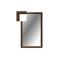 Зеркало настенное Attache 1801 ОР-1 (орех, 600х1000 мм, прямоугольное)