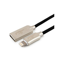 Кабель Cablexpert USB 2.0 - Lightning MFI М/М 1 метр черный CC-P-APUSB02Bk-1M