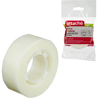 Клейкая лента канцелярская Attache матовая 19 мм x 33 м