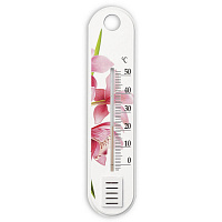 Термометр Цветок в ассортименте комнатный с рисунком