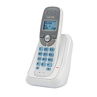 Телефон беспроводной Texet TX-D6905A, АОН, 50 номеров, белый