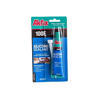 Герметик силиконовый универсальный Akfix 100E, позрачный, 50 мл. (SA111)