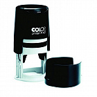 Оснастка для печати круглая Colop Printer R40 40 мм с крышкой черная Фото 0