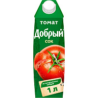 Сок Добрый томатный 1 л
