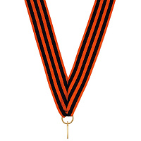 Лента для медалей Георгиевская (ширина 24 мм)