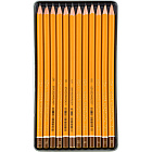 Набор чернографитных карандашей Koh-I-Noor 1502/II 8B-2H заточенные (12 штук в упаковке) Фото 0
