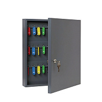 Шкаф для ключей Klesto К-40 темно-серый (на 40 ключей, металл)